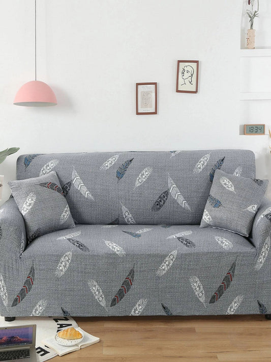 Feathered Elegance Sofa Cover Set