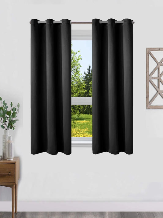 Blackout Grommet Curtain Panel for Bedroom: Thermal Insulated, Energy Efficient, Noise Reducing, Light Blocking, Room Darkening Curtain for Living Room