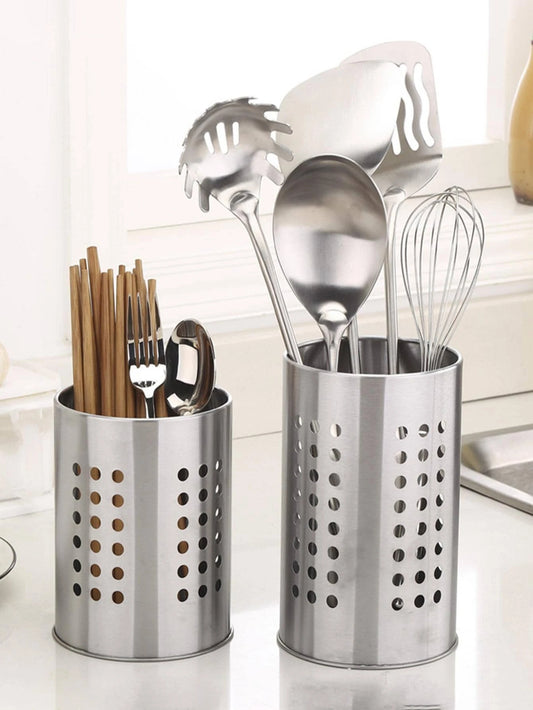 Stainless Steel Chopsticks Holder and Cutlery Drainer