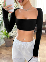 ICON Tie-Back Backless Crop Top
