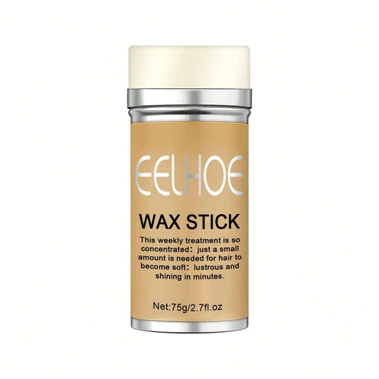 Styling Wax Sticks for Long-Lasting Hair Style, Frizz-Proof, and Frizz-Resistant Hair Treatment, Providing Natural Shine with a Solid Formula.