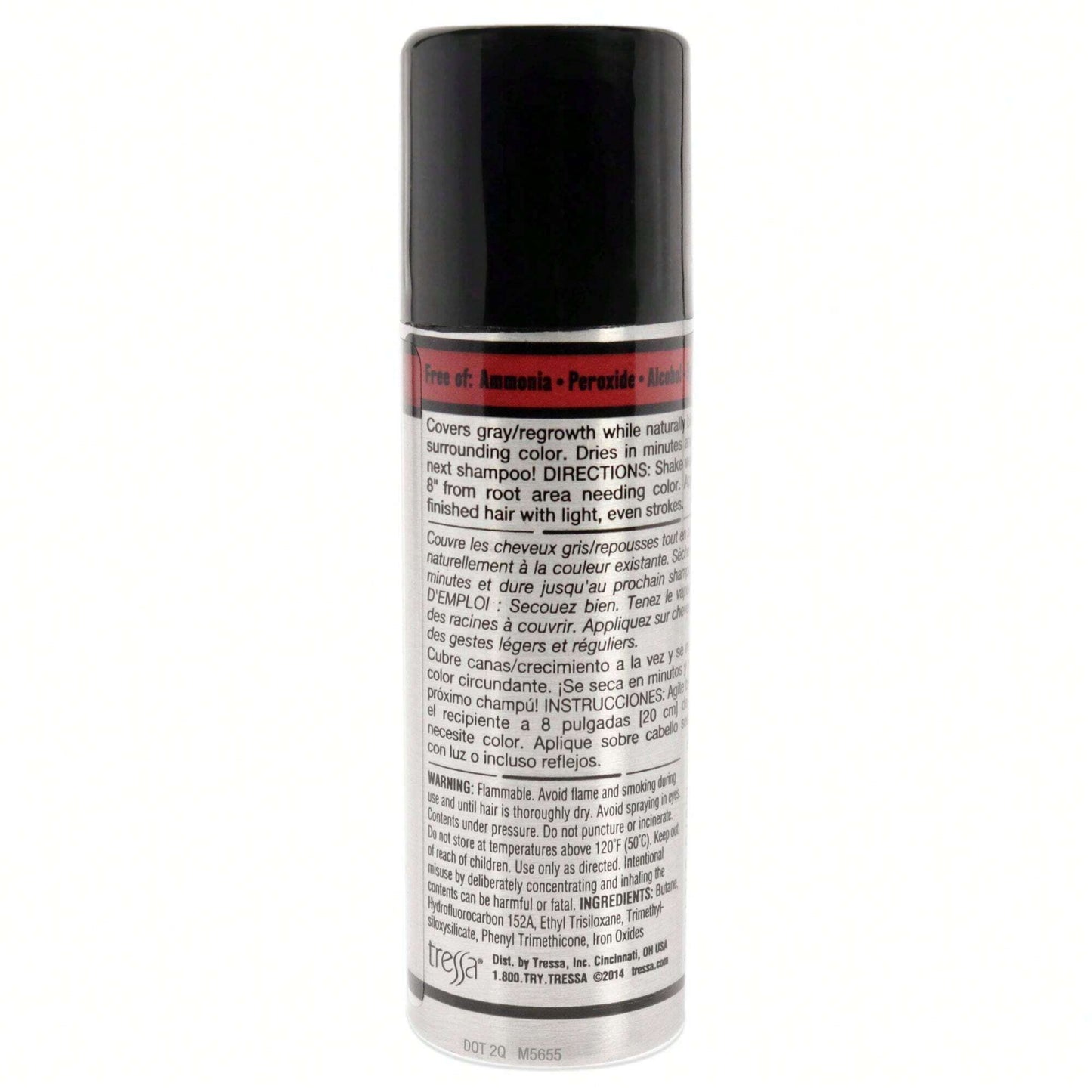 Tressa Watercolors Root Concealer - Red, Unisex 2 oz Hair Color Spray by Tressa