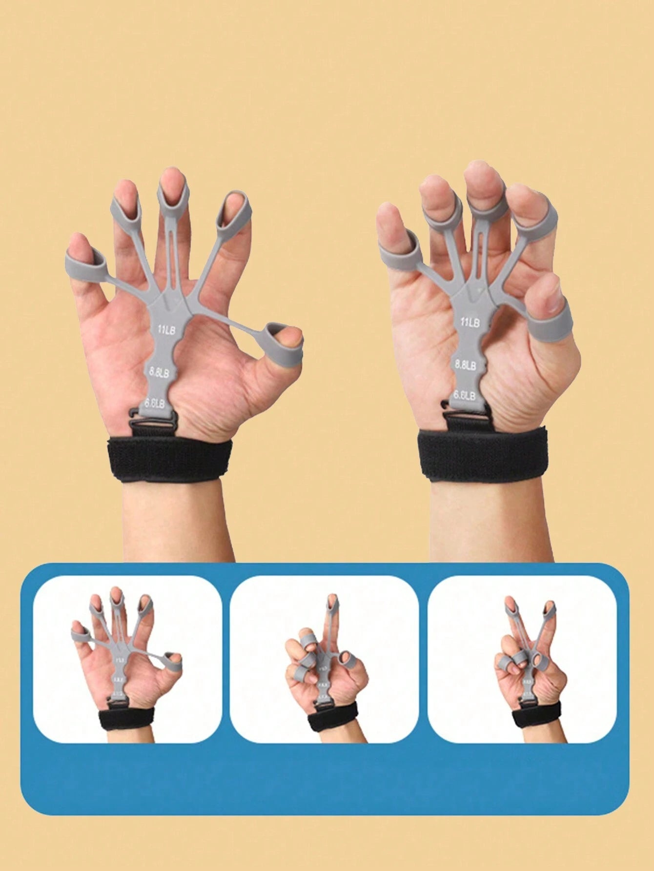 Single Venous Muscle Finger Tensor Hand Strength Equipment Grip Strength Device
