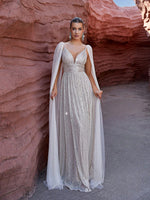Glittery Fringe Strap Dress for Women by LOVE&LEMONADE.