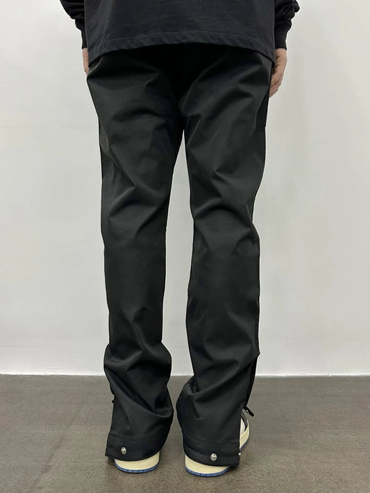 Cargo Pants for Men with Drawstring Waist and Flap Pockets